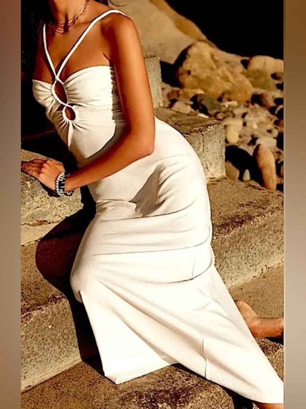 LSpace Ellery Dress in Cream